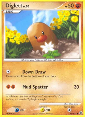 Diglett from Secret Wonders