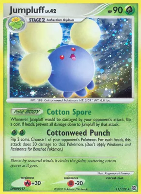 Jumpluff from Secret Wonders