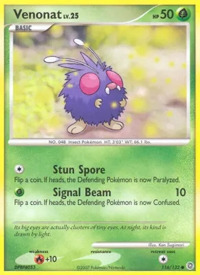 Venonat from Secret Wonders