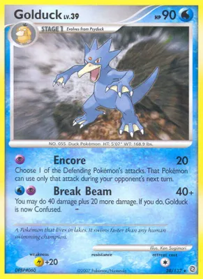 Golduck from Secret Wonders