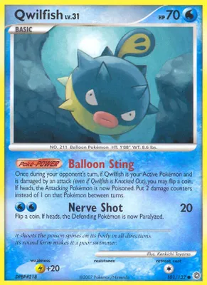 Qwilfish from Secret Wonders