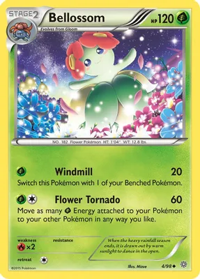 Bellossom from XY - Ancient Origins