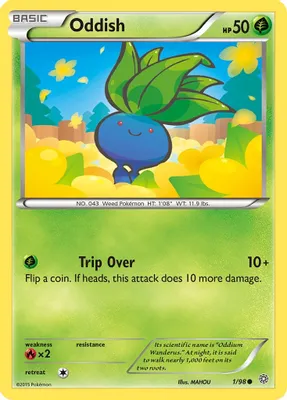 Oddish from XY - Ancient Origins