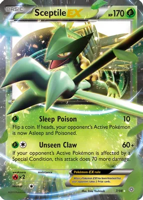 Sceptile EX from XY - Ancient Origins