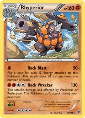 Rhyperior - 62/146 (Cosmos Holo) from Blister Exclusives