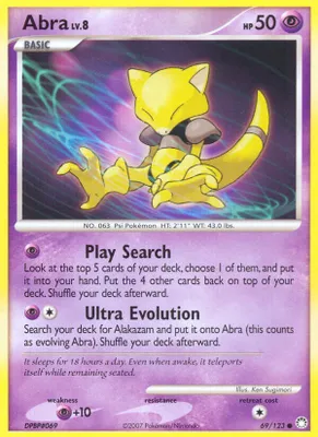 Abra from Mysterious Treasures