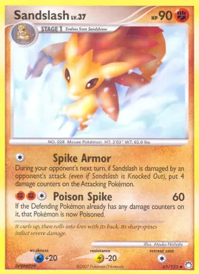 Sandslash from Mysterious Treasures