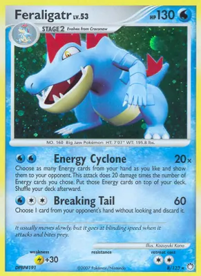 Feraligatr from Mysterious Treasures