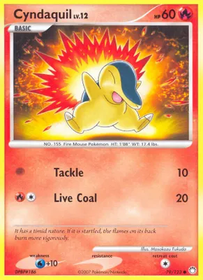 Cyndaquil from Mysterious Treasures