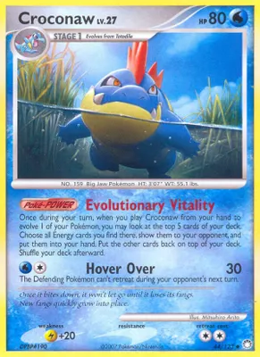 Croconaw from Mysterious Treasures