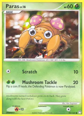 Paras from Mysterious Treasures