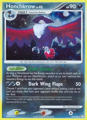 Honchkrow from Mysterious Treasures