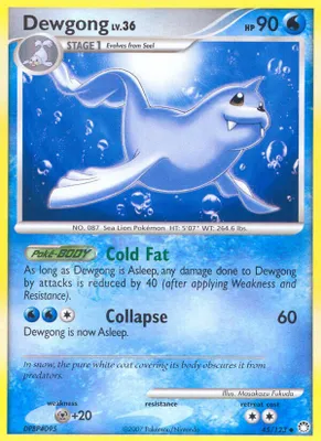 Dewgong from Mysterious Treasures