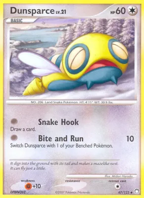 Dunsparce from Mysterious Treasures