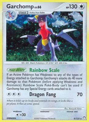 Garchomp from Mysterious Treasures
