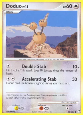 Doduo from Mysterious Treasures