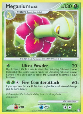 Meganium from Mysterious Treasures