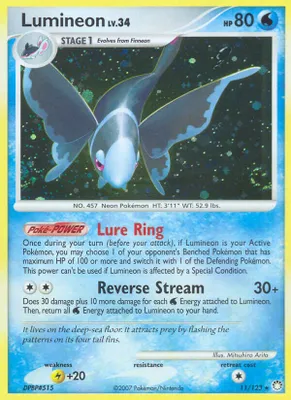 Lumineon from Mysterious Treasures