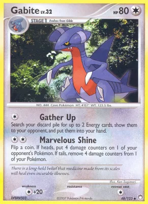 Gabite from Mysterious Treasures