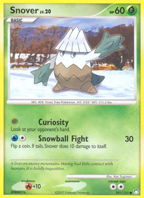 Snover from Mysterious Treasures