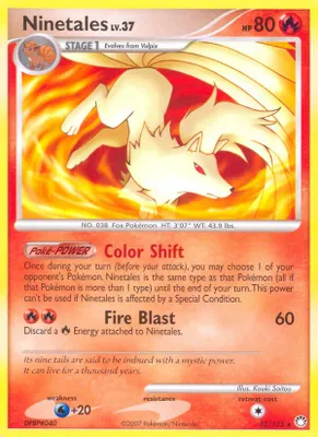 Ninetales from Mysterious Treasures