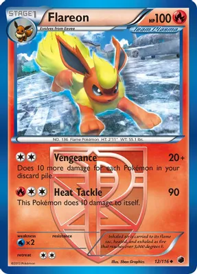 Flareon (Team Plasma) from Plasma Freeze