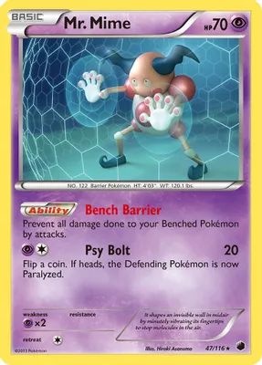 Mr. Mime from Plasma Freeze