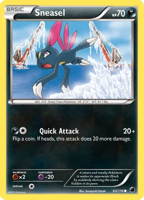 Sneasel from Plasma Freeze
