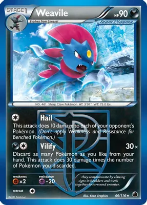 Weavile (Team Plasma) from Plasma Freeze