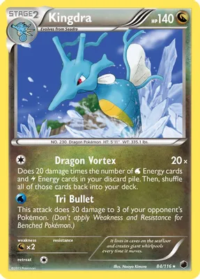 Kingdra from Plasma Freeze