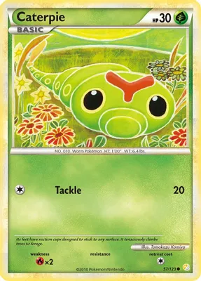 Caterpie from HeartGold SoulSilver