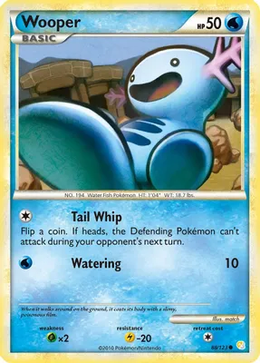 Wooper from HeartGold SoulSilver