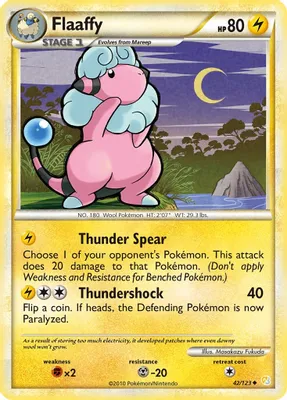 Flaaffy from HeartGold SoulSilver