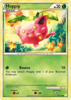 Hoppip from HeartGold SoulSilver