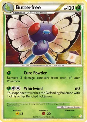 Butterfree from HeartGold SoulSilver