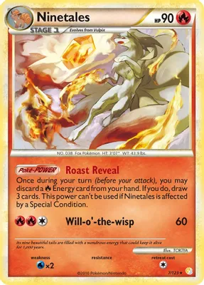 Ninetales from HeartGold SoulSilver