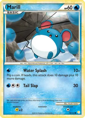 Marill from HeartGold SoulSilver
