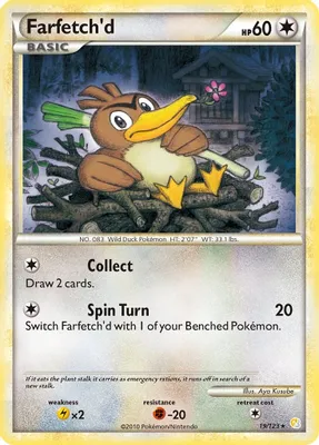Farfetch'd from HeartGold SoulSilver
