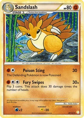 Sandslash from HeartGold SoulSilver