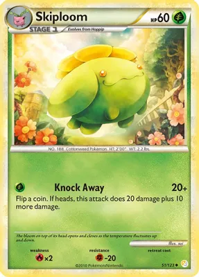 Skiploom from HeartGold SoulSilver