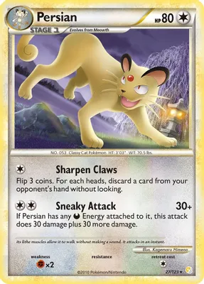 Persian from HeartGold SoulSilver
