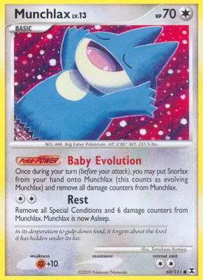 Munchlax (69) from Rising Rivals