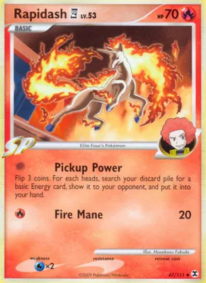 Rapidash E4 from Rising Rivals
