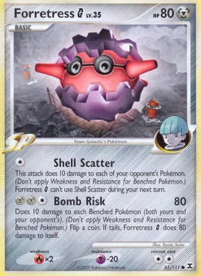 Forretress G from Rising Rivals