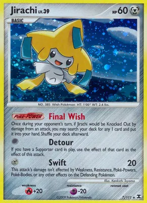 Jirachi from Rising Rivals