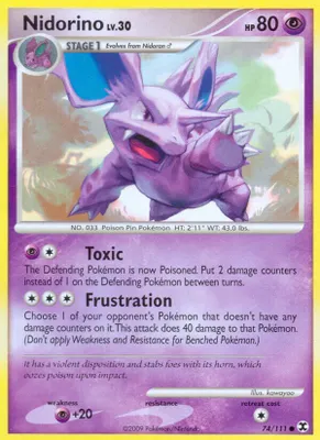 Nidorino from Rising Rivals