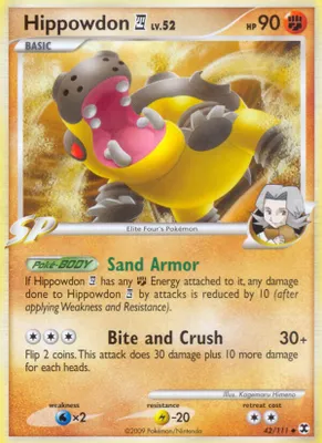 Hippowdon E4 from Rising Rivals