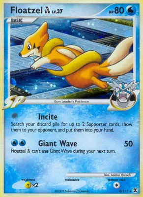 Floatzel GL from Rising Rivals
