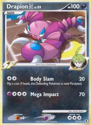 Drapion E4 from Rising Rivals