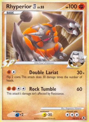 Rhyperior E4 from Rising Rivals